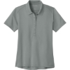 Custom Port Authority Womens Wearever Performance Pique Polo GustyGrey