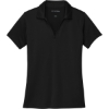 Custom Port Authority Womens Performance Staff Polo Black