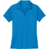 Custom Port Authority Womens Performance Staff Polo Brilliant Blue