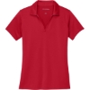 Custom Port Authority Womens Performance Staff Polo Engine Red
