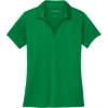 Custom Port Authority Womens Performance Staff Polo Spring Green