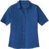 Custom Port Authority Womens City Stretch Top. True Blue