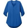 Custom Port Authority Womens City Stretch 3/4-Sleeve Tunic True Blue