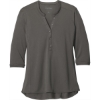 Custom Port Authority Womens UV Choice Pique Henley Sterling Grey
