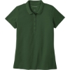 Custom Port Authority Womens SuperPro React Polo. Dark Green