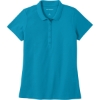 Custom Port Authority Womens SuperPro React Polo. ParcelBlue