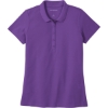 Custom Port Authority Womens SuperPro React Polo. Purple