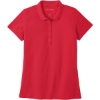 Custom Port Authority Womens SuperPro React Polo. Rich Red