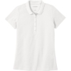 Custom Port Authority Womens SuperPro React Polo. White