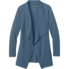 Custom Port Authority Womens Breakwater Open Cardigan Dusk Blue