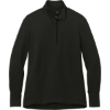 Custom Port Authority Womens Fairway Stretch 1/4-Zip Deep Black