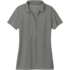 Custom Port Authority Womens C-FREE Performance Polo SmokeGrey