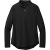Custom Port Authority Womens C-FREE Cypress 1/4-Zip Deep Black