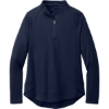 Custom Port Authority Womens C-FREE Cypress 1/4-Zip True Navy
