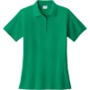 Custom Port & Co Womens Core Blend Pique Polo. Kelly