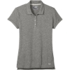 Custom New Era Womens Slub Twist Polo Shad Grey Twst