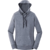 Custom New Era Womens French Terry Pullover Hoodie. True Navy Twst