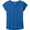 Custom OGIO Womens Pulse Dolman Tee Electric Blue