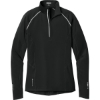Custom OGIO Womens Nexus 1/4-Zip Pullover. Blacktop
