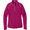 Custom OGIO Womens Nexus 1/4-Zip Pullover. Flush Pink