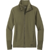 Custom OGIO Womens Modern Performance Full-Zip. Deep Olive Green