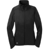 Custom OGIO Womens Crux Soft Shell. Blacktop Black