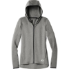 Custom OGIO Womens Stealth Full-Zip Jacket. Heather Grey
