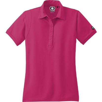 Custom OGIO - Jewel Polo. Pink Crush