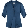 Custom OGIO - Crush Henley. Blue Indigo