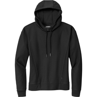 Custom OGIO Womens Revive Hoodie Blacktop
