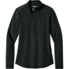 Custom OGIO Womens Regain 1/2-Zip Blacktop