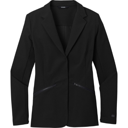 Custom OGIO Womens Fusion Blazer Blacktop