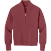 Custom OGIO Womens Transcend 1/4-Zip Soft Ruby Red