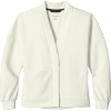 Custom OGIO Womens Transcend Cardigan Opal White