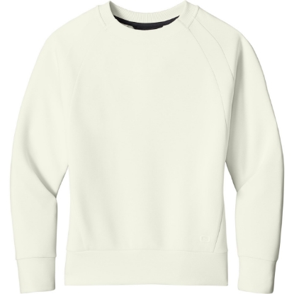 Custom OGIO Womens Transcend Pullover Opal White
