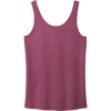 Custom Port & Co Womens Beach Wash Garment-Dyed Tank Vintage Raspberry Pink