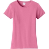 Custom Port & Co Womens Fan Favorite Tee. New Pink
