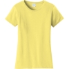 Custom Port & Co Womens Fan Favorite Tee. Yellow