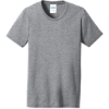 Custom Port & Co Womens Core Blend Tee. Athletic Heather Gray