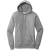 Custom Port & Co Womens Core Fleece Pullover Hooded Sweatshirt Athletic Heather Gray