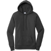 Custom Port & Co Womens Core Fleece Pullover Hooded Sweatshirt Dark Hthr Grey