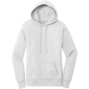Custom Port & Co Womens Core Fleece Pullover Hooded Sweatshirt White