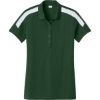 Custom Sport-Tek Womens Competitor United Polo Forest Green/White