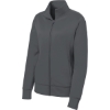 Custom Sport-Tek Womens Sport-Wick Fleece Full-Zip Jacket. Dark Smk Grey