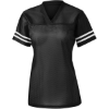 Custom Sport-Tek Womens PosiCharge Replica Jersey. Black/White