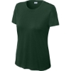 Custom Sport-Tek Womens PosiCharge Competitor Tee. Forest Green