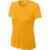 Custom Sport-Tek Womens PosiCharge Competitor Tee. Gold