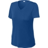 Custom Sport-Tek Womens PosiCharge Competitor V-Neck Tee. Royal