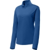 Custom Sport-Tek Womens PosiCharge Competitor 1/4-Zip Pullover. Royal