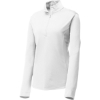 Custom Sport-Tek Womens PosiCharge Competitor 1/4-Zip Pullover. White